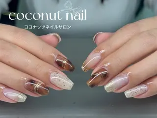 ネイル 神田 ココナッツのネイルデザイン