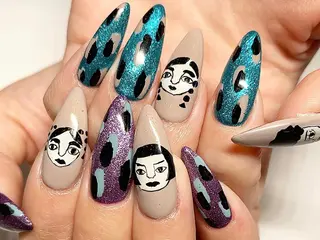 ネイル AERA nail shino🐱⸝꙳のネイルデザイン