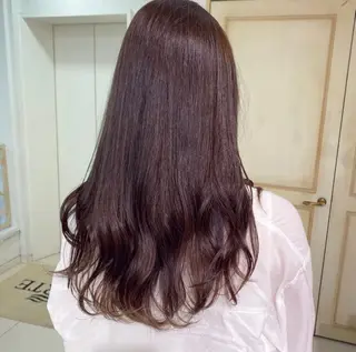 ロング カラー ヘアアレンジ 透明感カラー 古山 結季🌙🖤のヘアスタイル