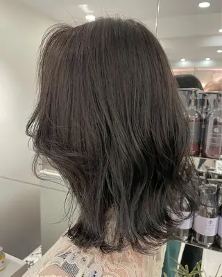 ミディアム カラー 🪞透け感&韓国ヘア 🪞honokaのヘアスタイル