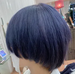 ミディアム カラー特化 横川　翔希のヘアスタイル