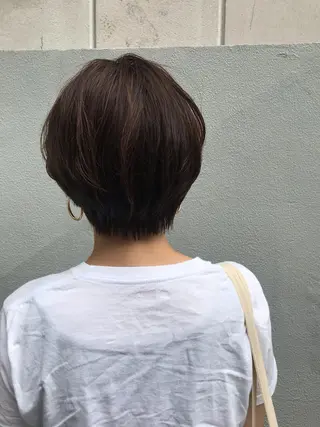 ショート さの あやねのヘアスタイル