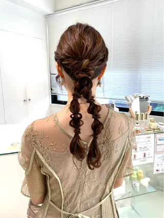 ヘアアレンジ loely 💞miyuのヘアスタイル