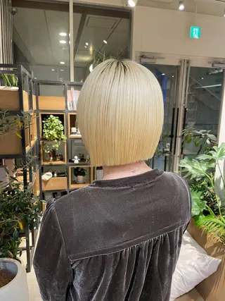 ショート カラー ヘアアレンジ 一箭 恵梧/ロングヘアのヘアスタイル