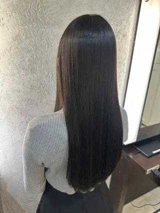 ロング カラー パーマ/カットモデル /mikuのヘアスタイル