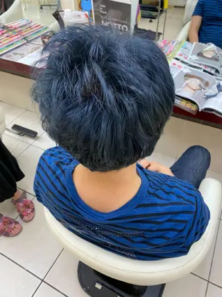 カラー 竹内 英明のヘアスタイル