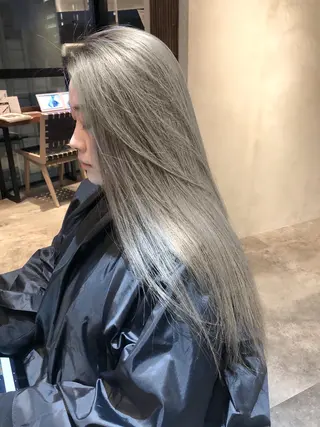 ロング カラー 韓国ヘア 店長NEGIのヘアスタイル