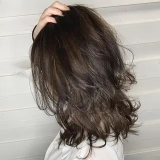 ミディアム カラー メンズ特化美容師/ 新井　洸太のヘアスタイル