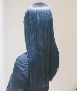 セミロング カラー パーマ ヘアアレンジ 【ツヤ髪美容師】 ツダケイスケのヘアスタイル
