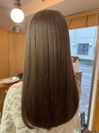 ロング カラー 🫧水越 結菜☁️⸝⋆のヘアスタイル