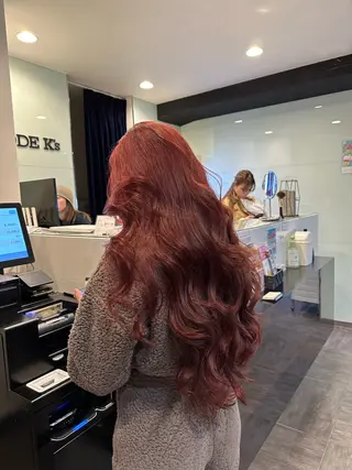 ロング レイヤー/艶カラー ROKUのヘアスタイル