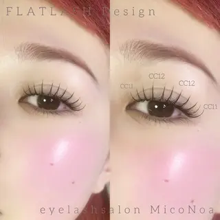 マツエク・マツパ MicoNoa Asamiのマツエク・マツパデザイン