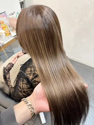 カラー グレージュ/髪質改善 Yamato.hのヘアスタイル