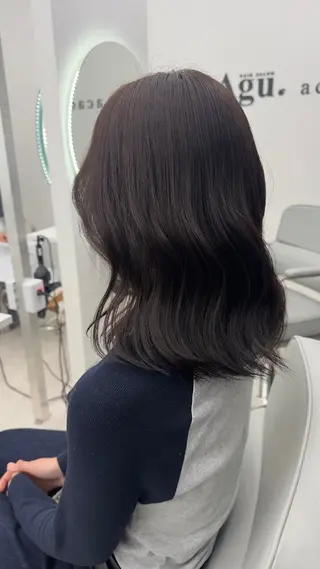 ミディアム カラー 秋葉 春輝のヘアスタイル