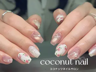 ネイル 神田 ココナッツのネイルデザイン