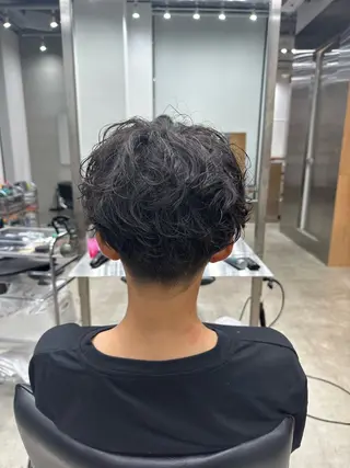 パーマ メンズ レディース／メンズ パーマ特化／内山遥斗のヘアスタイル