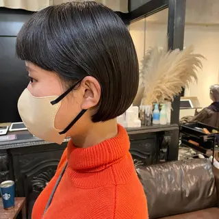 ショート カラー ショート・ボブ ・ウルフ✂︎IMAIのヘアスタイル