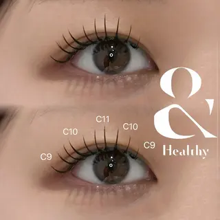 マツエク・マツパ zina YUMINOのマツエク・マツパデザイン