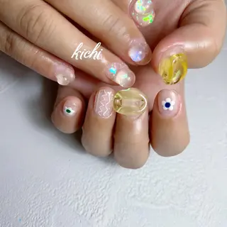 ネイル kichi･: *のネイルデザイン