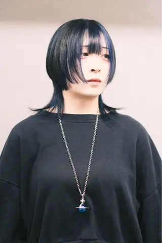ミディアム カラー ヘアアレンジ 個性爆弾💣 ダブルカラー/ゆかのヘアスタイル