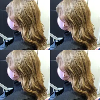 セミロング カラー Minami. 🩵 再現性特化ヘアのヘアスタイル