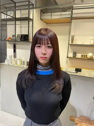 セミロング FILMS銀座 Shoのヘアスタイル