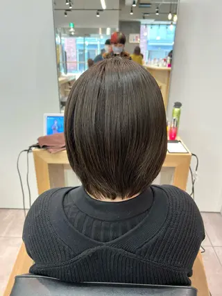 ショート カラー 🌞レイヤー×カラー 前川那津美🌞のヘアスタイル