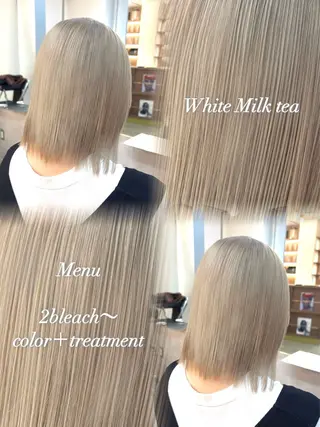 カラー ハイトーン/PELE 原宿/Kanau🥀のヘアスタイル