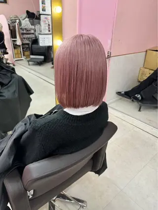 ミディアム カラー 甘ふわgirly🎀 ハイトーン🤍Ramのヘアスタイル
