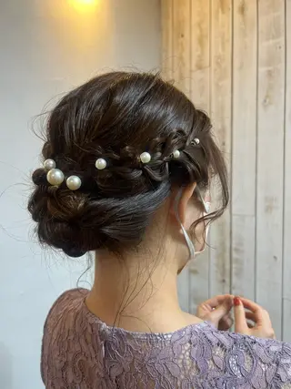 ヘアアレンジ Topstylist YUKIのヘアスタイル