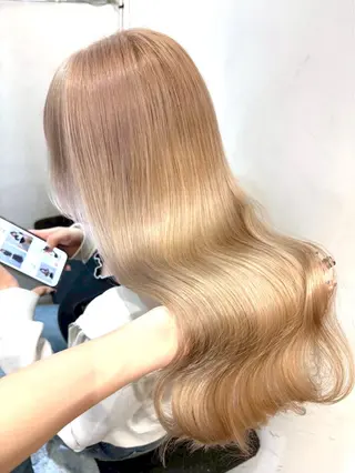 カラー ハイトーンカラー/ hinata🪽のヘアスタイル