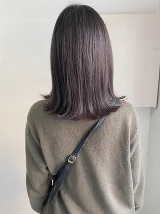 ミディアム レイヤーカット✂️ 横浜No1♡下鳥翔子のヘアスタイル