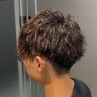 パーマ メンズ メンズパーマは私一択 佐藤有紀のヘアスタイル