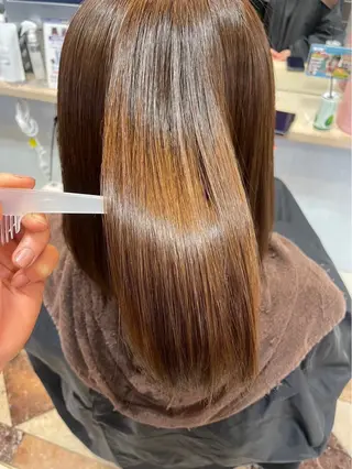 ミディアム 森山 凜のヘアスタイル