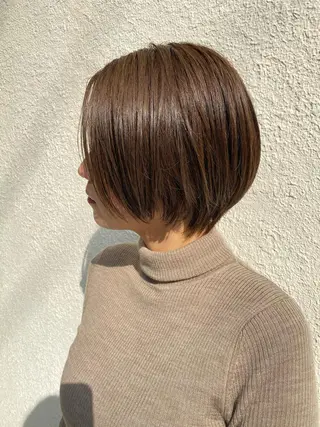 ショート 岩尾 萌々子のヘアスタイル