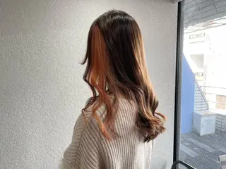 ロング カラー 槙川 郁弥のヘアスタイル
