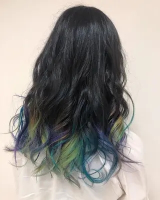 セミロング カラー ヘアアレンジ enurk店 🍋 M I K U  *のその他イメージ
