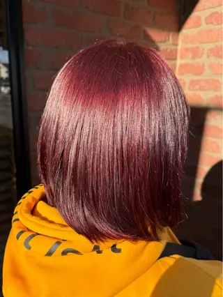 ショート カラー 中田 こころのヘアスタイル