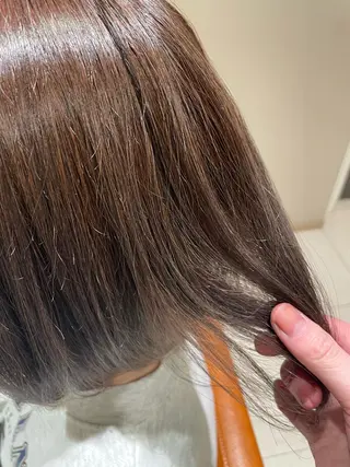 ショート カラー 暖色/ベージュ/ メンズ/鈴木彩のヘアスタイル