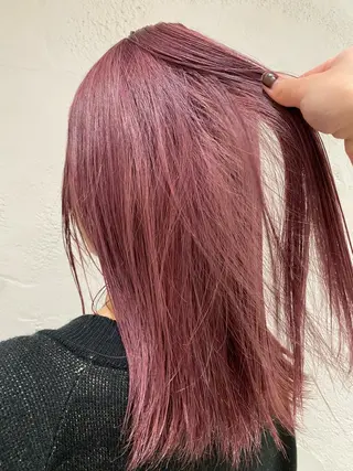ロング 🍋暖色カラーヘアア レンジniina🍋のヘアスタイル