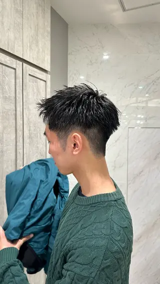 メンズ 鶴見/Bonecca /林 愛翔のヘアスタイル