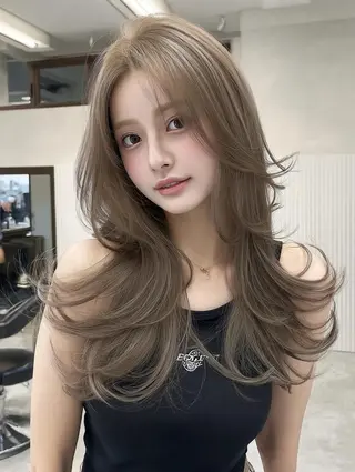 セミロング 七田 英亮のヘアスタイル