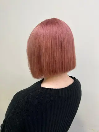 ショート カラー 🇰🇷韓流暖色ヘア 🍒saaya🍒のヘアスタイル