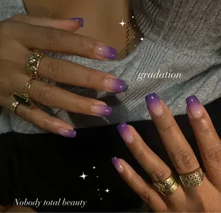 ミディアム Nobody_ Linのネイルデザイン