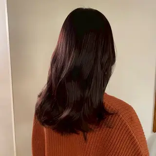 セミロング カラー 似合わせカラー🧹 miyukiのヘアスタイル