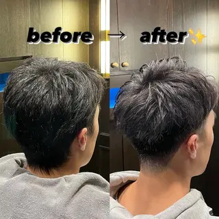 ショート メンズ ホリウチ アヤネのヘアスタイル