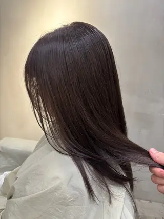 ミディアム カラー 中園康 /カラー/ブリーチのヘアスタイル
