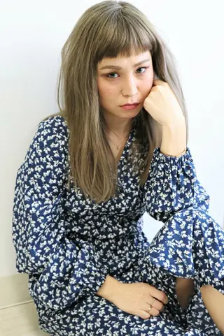 セミロング 徳永 博志のヘアスタイル