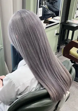 カラー AYANE ◝✩韓国ヘアのヘアスタイル