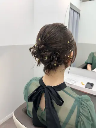 ヘアアレンジ 薄田 珠美のヘアスタイル